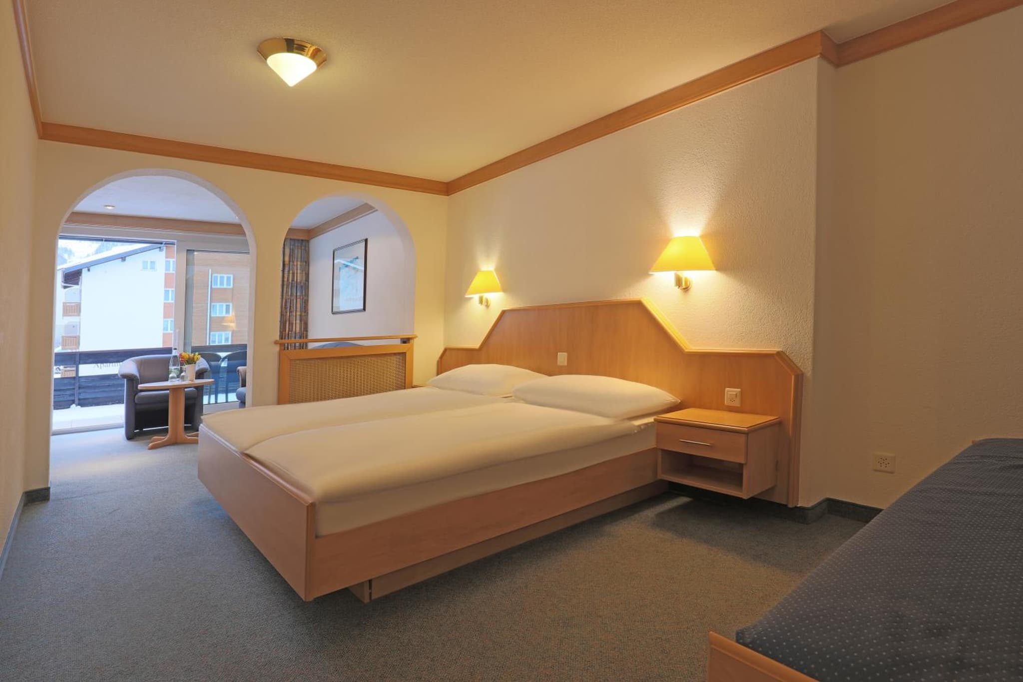 Comfort Double Room with Balcony and Mountain View