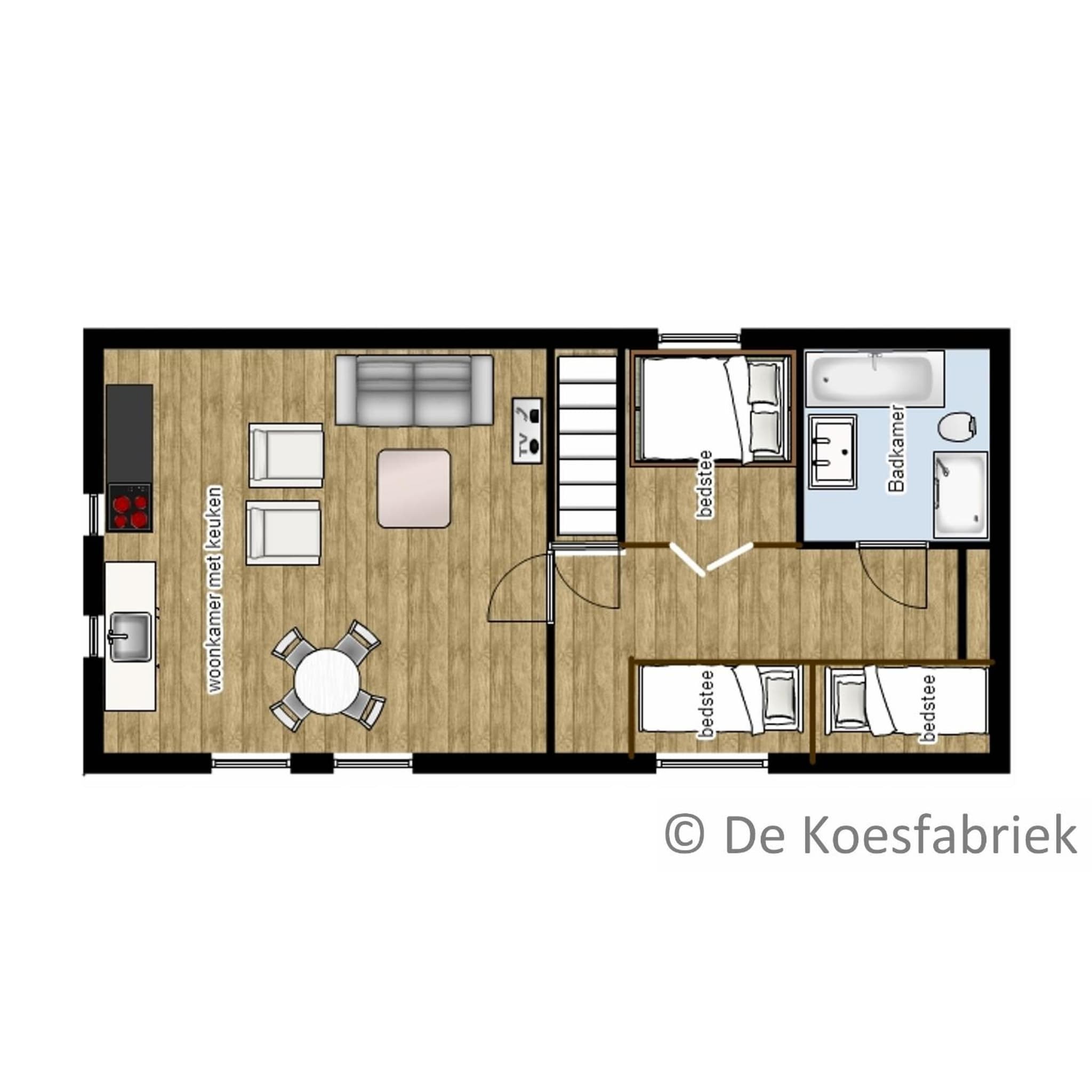 Appartement De Koesfabriek centrum Dokkum photo 6