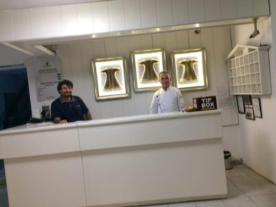 hotel reception