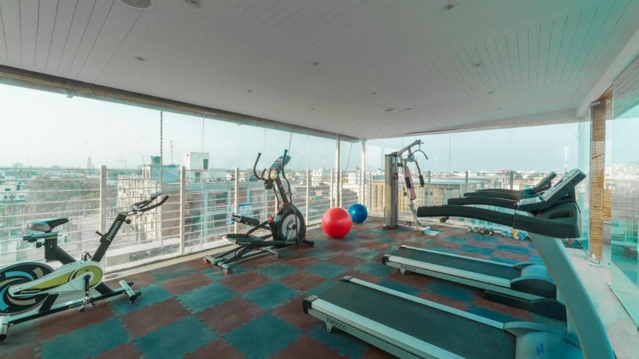 fitness center