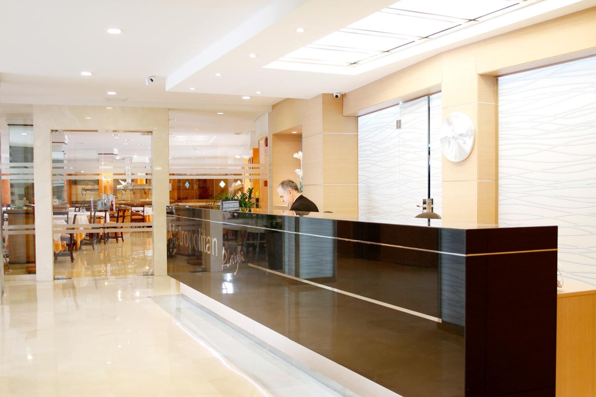 hotel reception