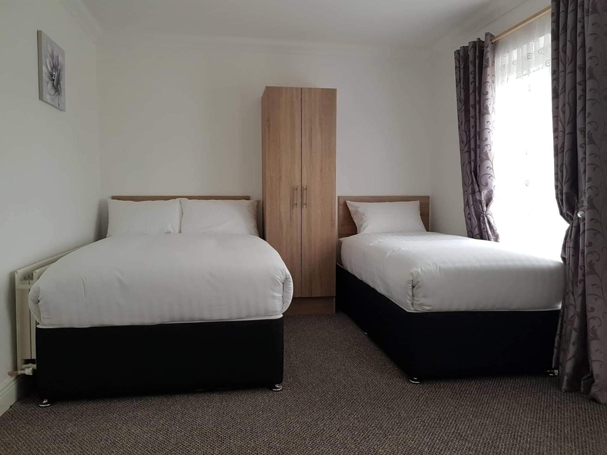 Bright elegant room park view photo 2