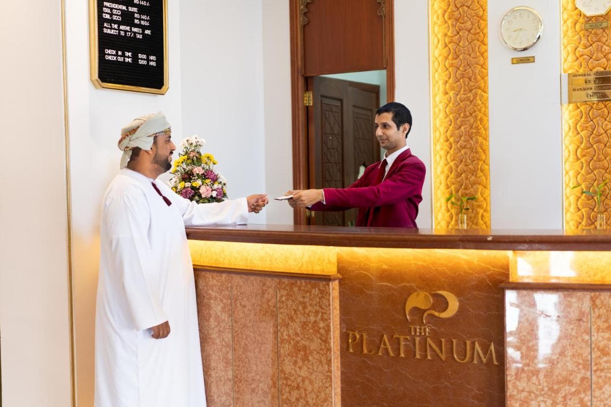 hotel reception