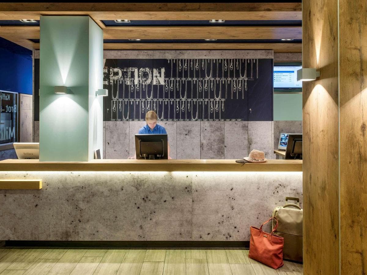 hotel reception