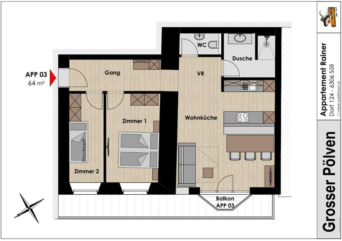 Apartment Rainer - mittendrin photo 9