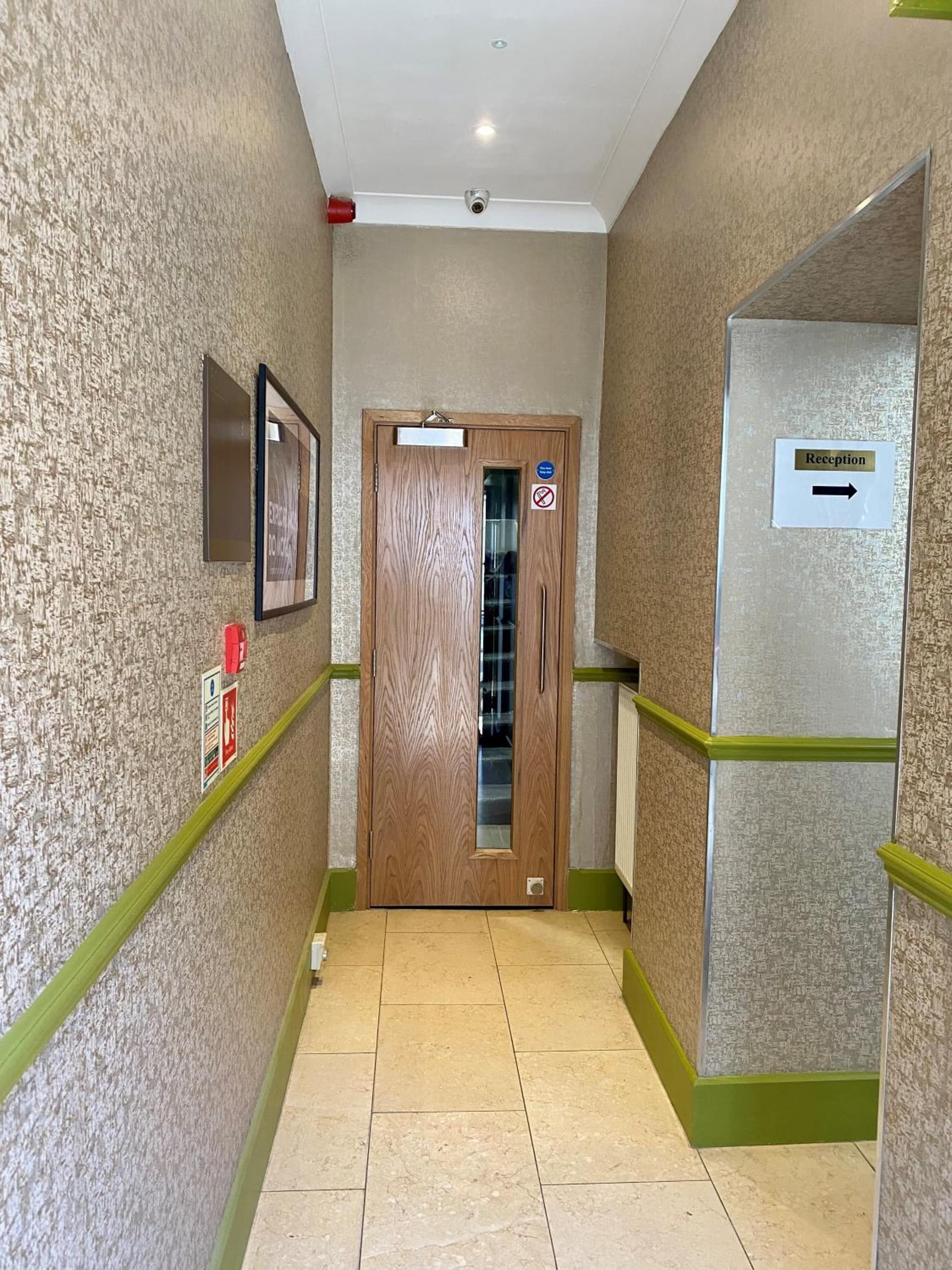 hotel reception