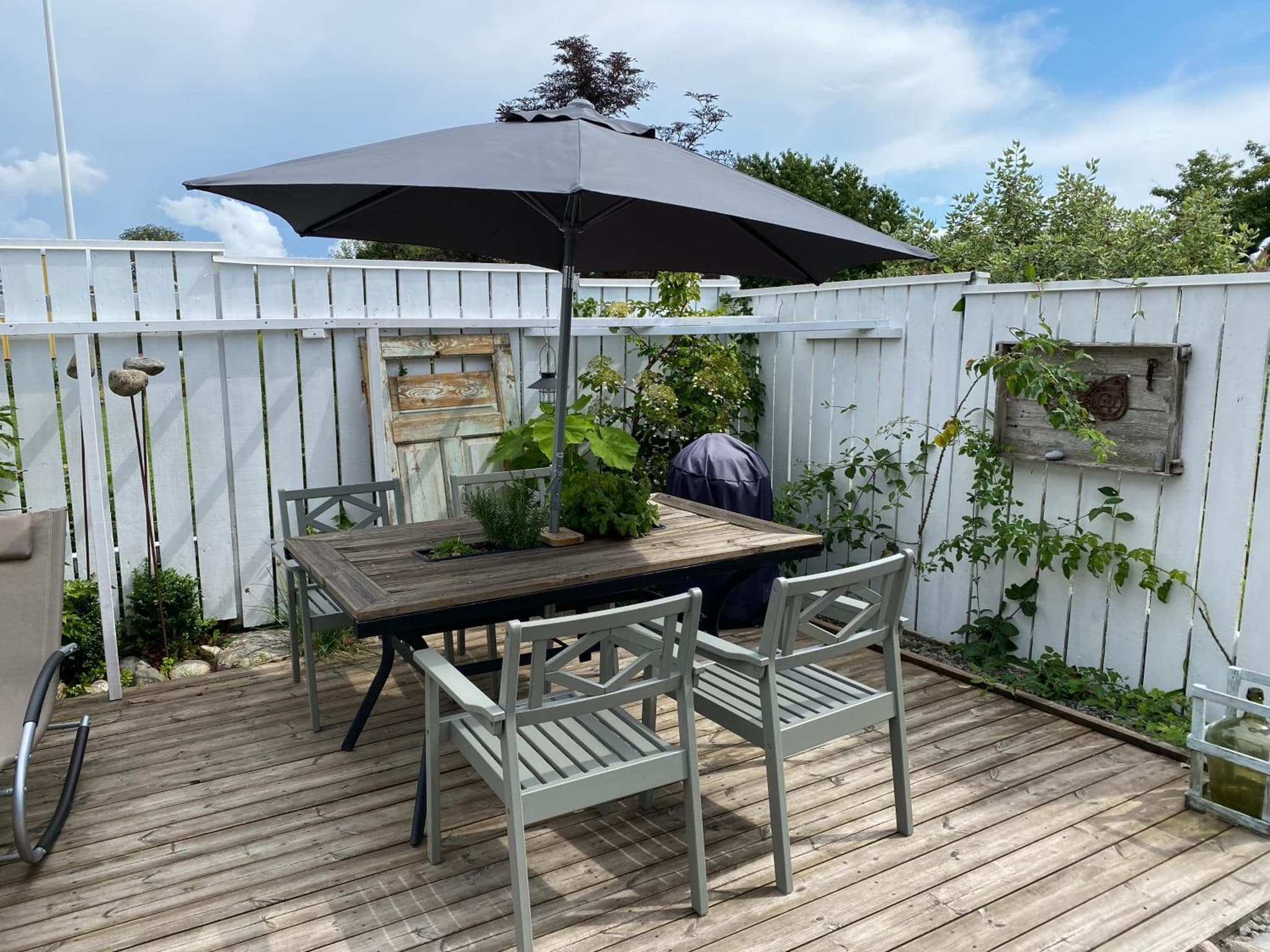 B&B Bland ormbunkar och rosor photo 6