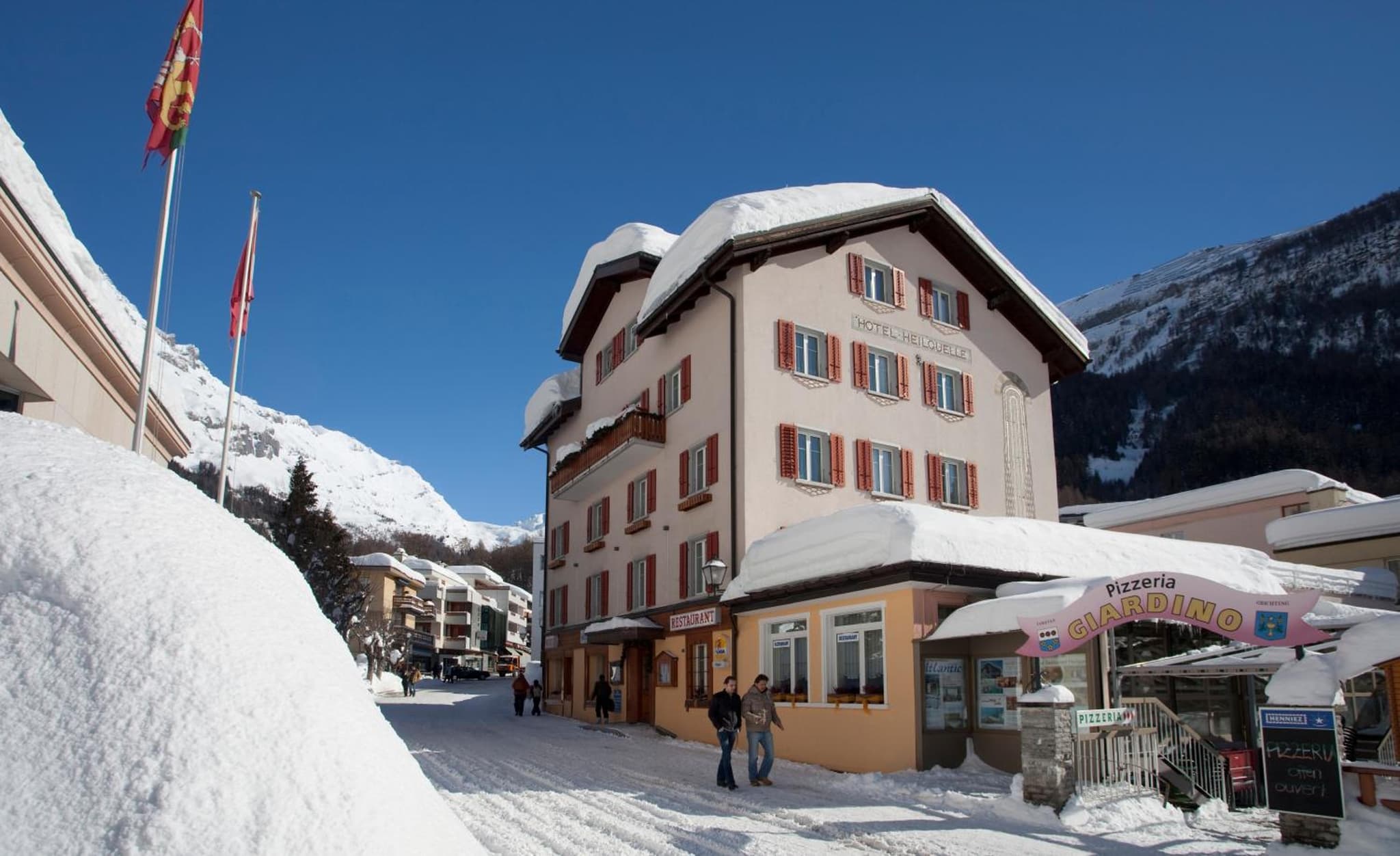 Hotel Heilquelle-Leukerbad-Therme
