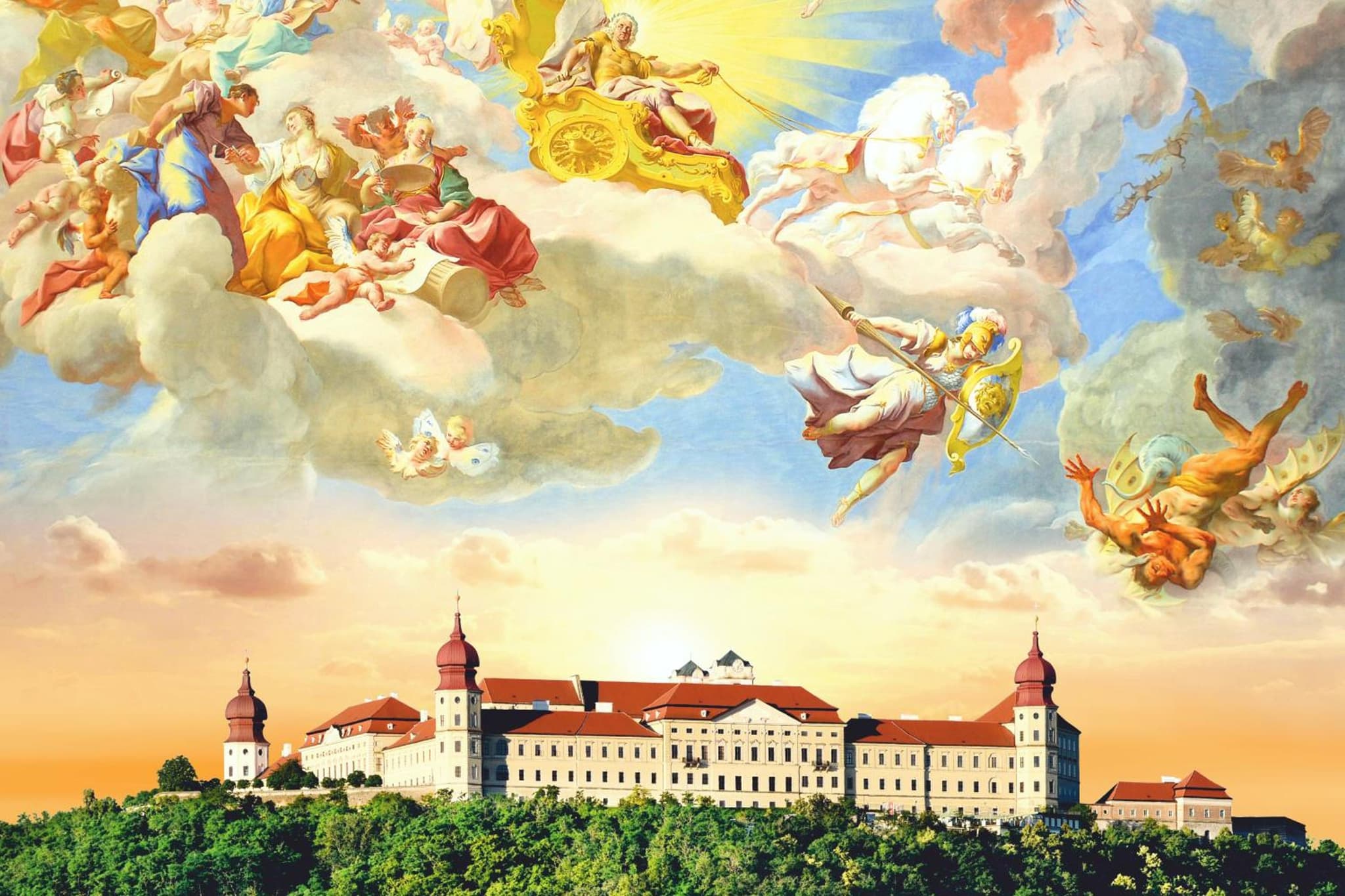 Gästehaus Benediktinerstift Göttweig - Bed & Breakfast Monastery photo 5