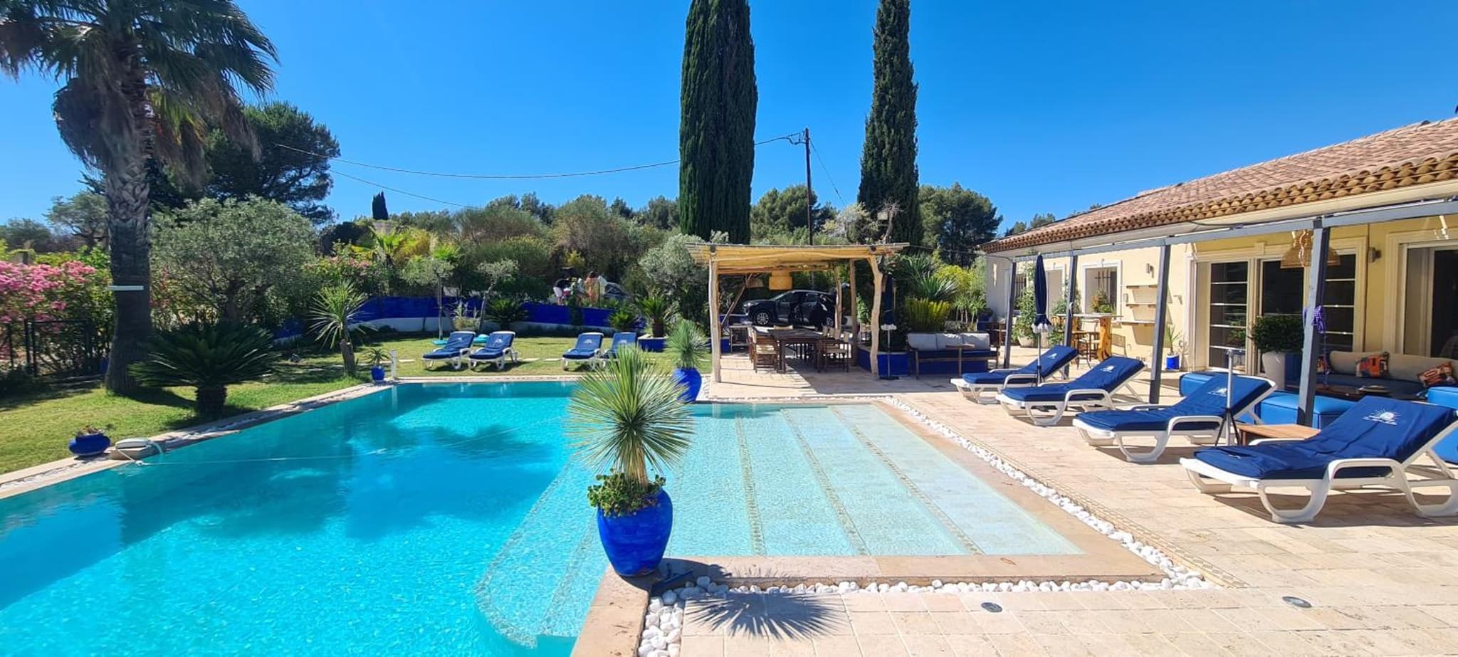location Villa avec piscine chauffée photo 9