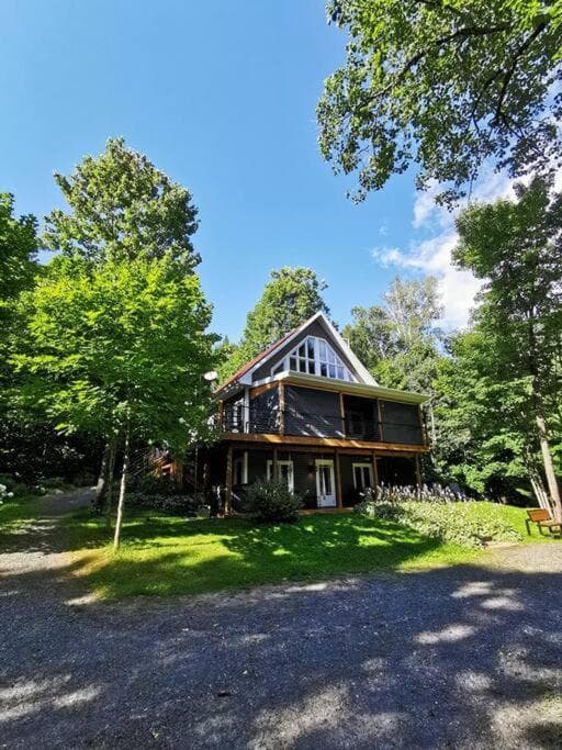Chalet de luxe Équinoxe - bord de l'eau avec Spa photo 9