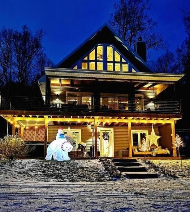 Chalet de luxe Équinoxe - bord de l'eau avec Spa photo 8