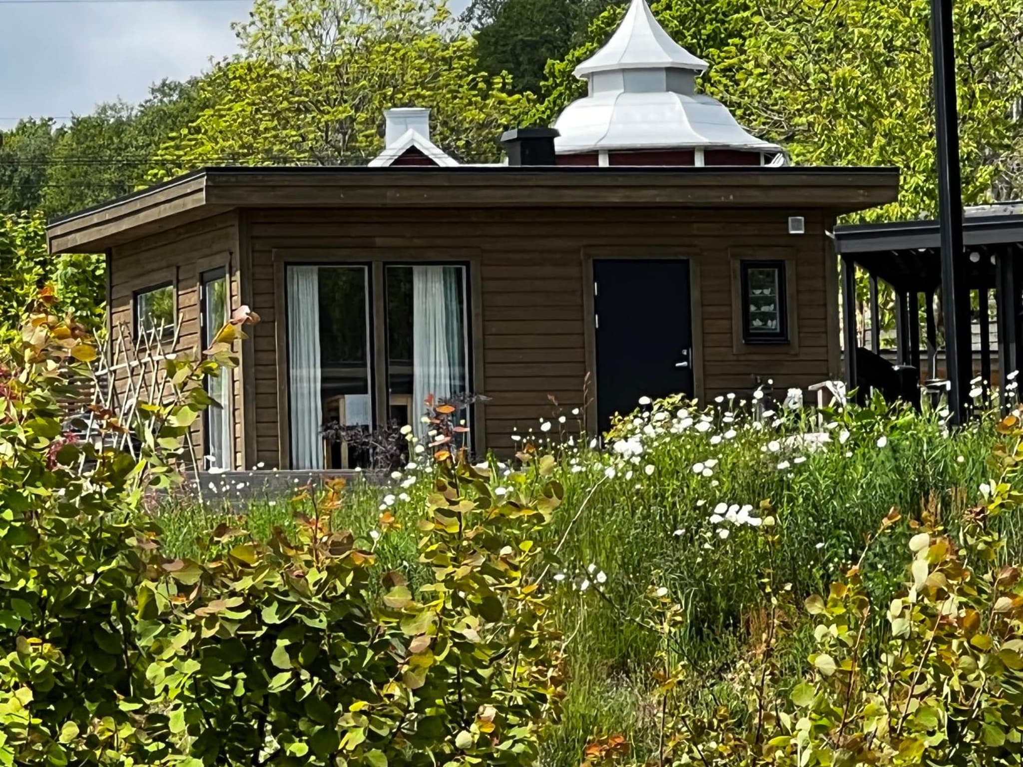 Stugor på Vättervy Glamping med fantastisk utsikt