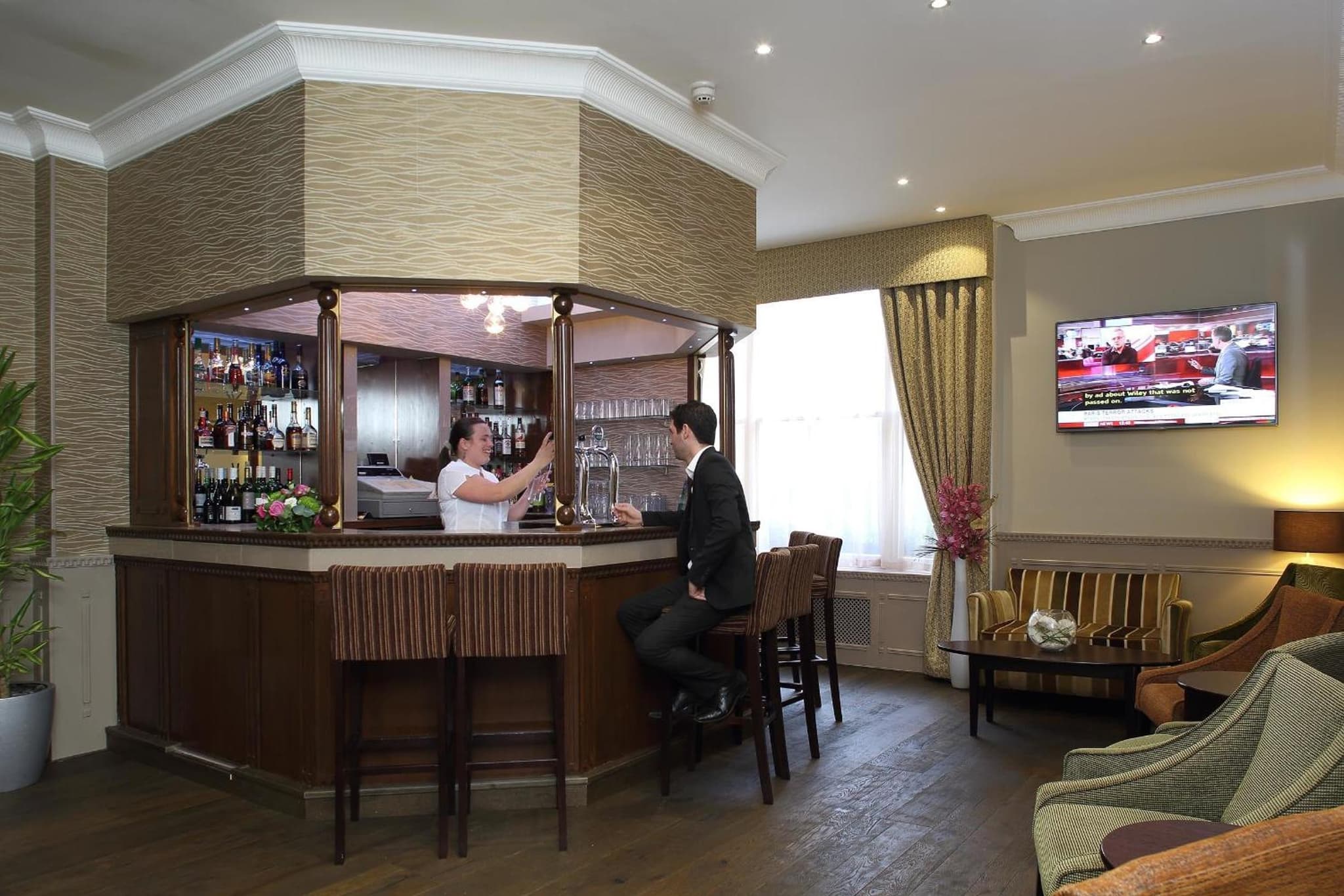 hotel reception