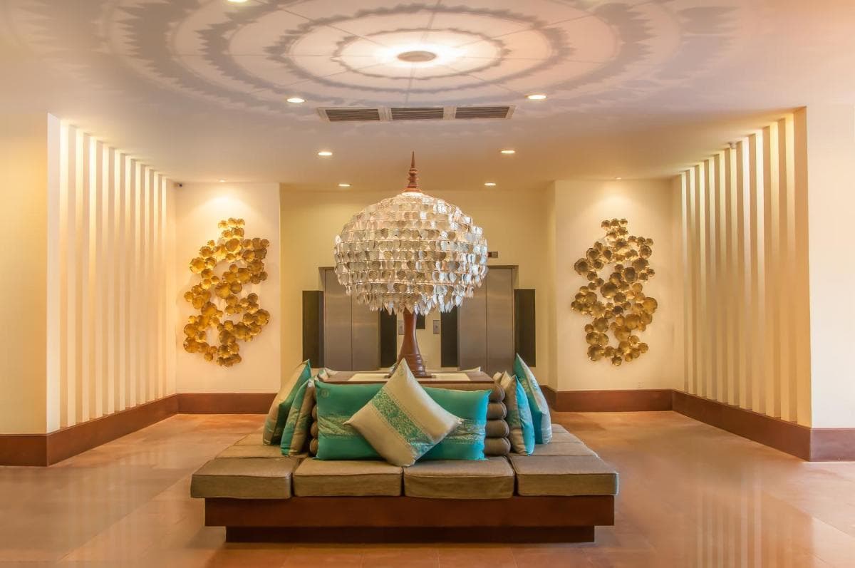 hotel reception