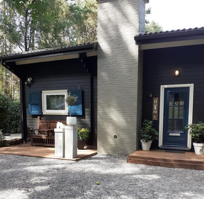 comfortable chalet in a unique location in forest photo 4