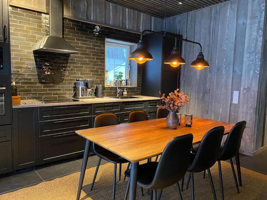 Modern Stuga med Ski Lodge känsla photo 6