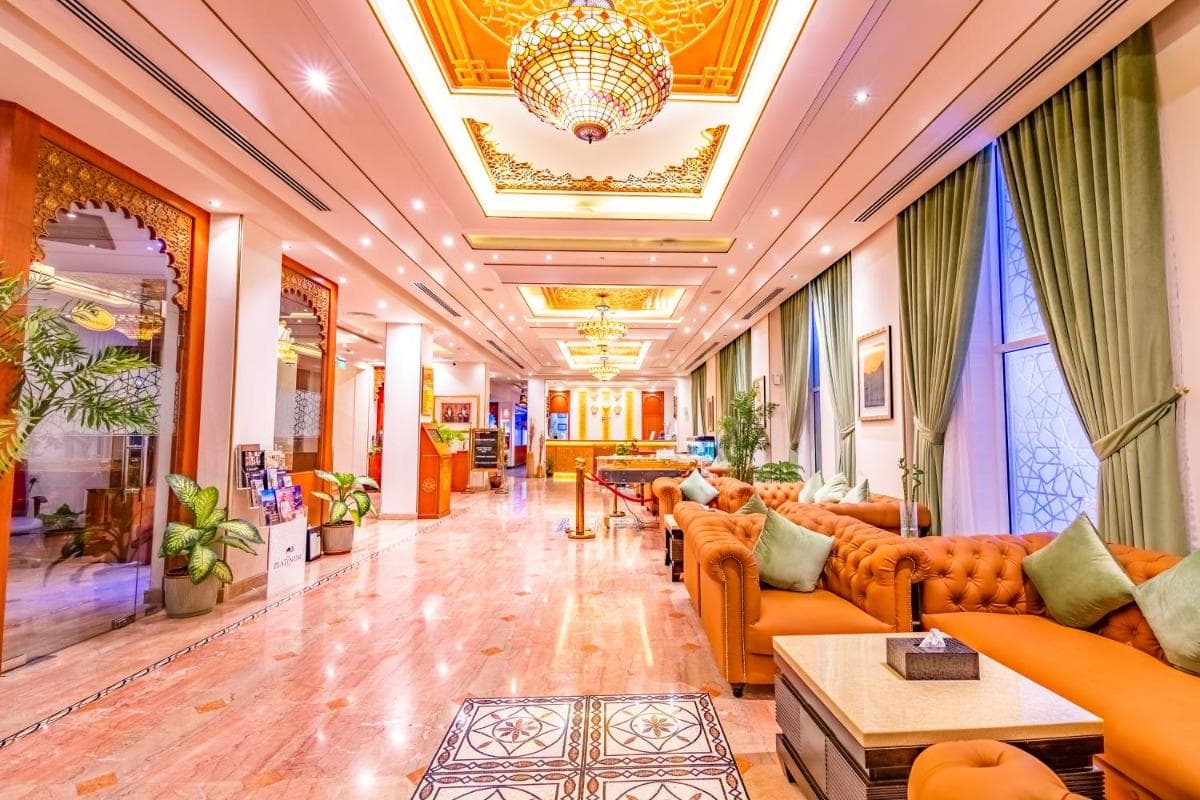 hotel reception