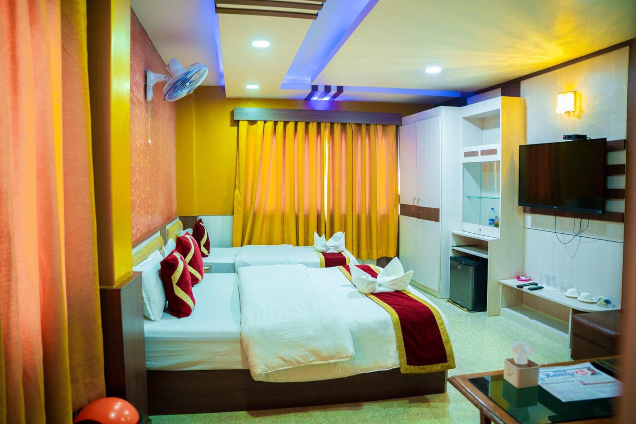 hotel room