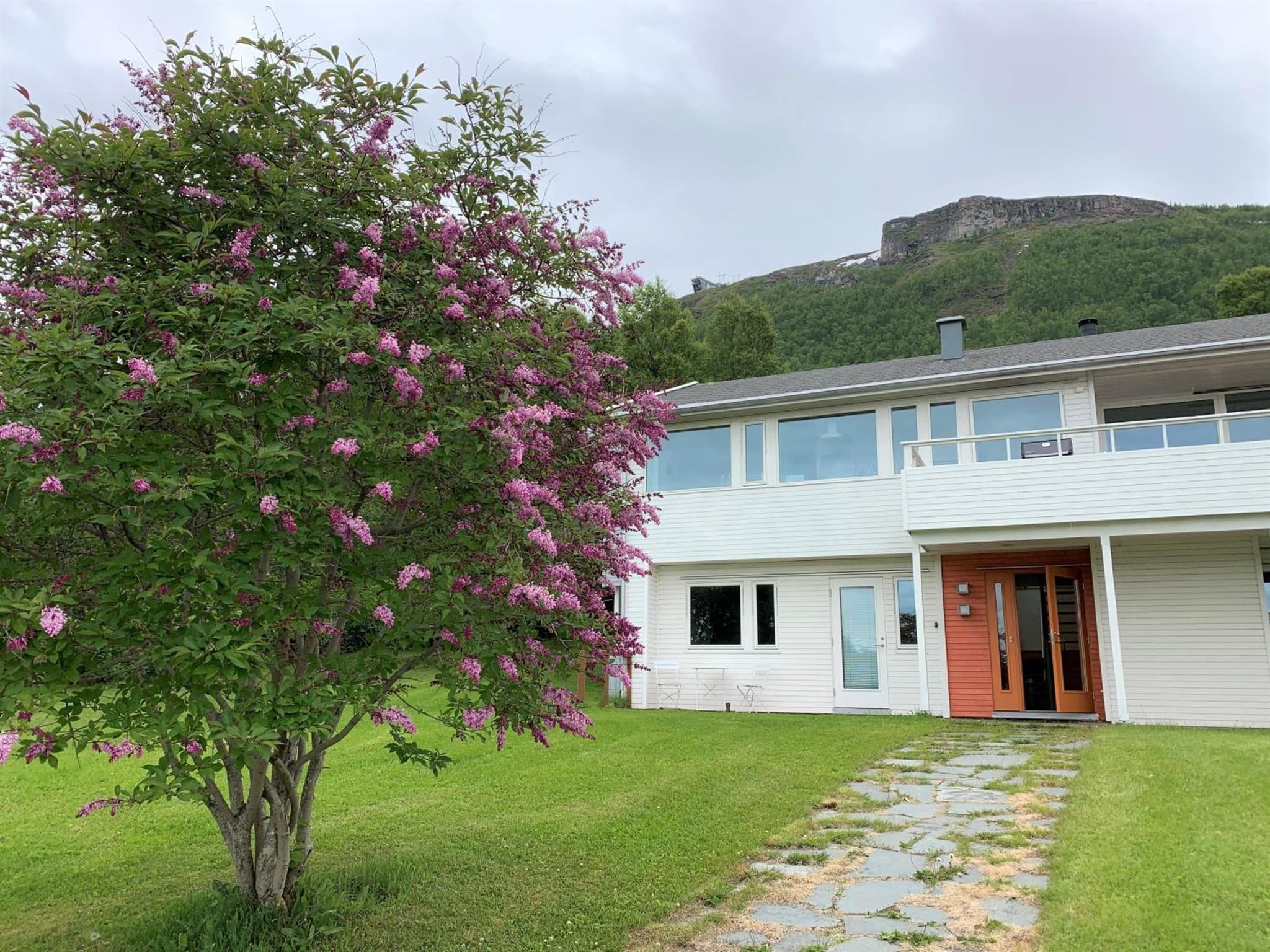 Villa top view Tromsø