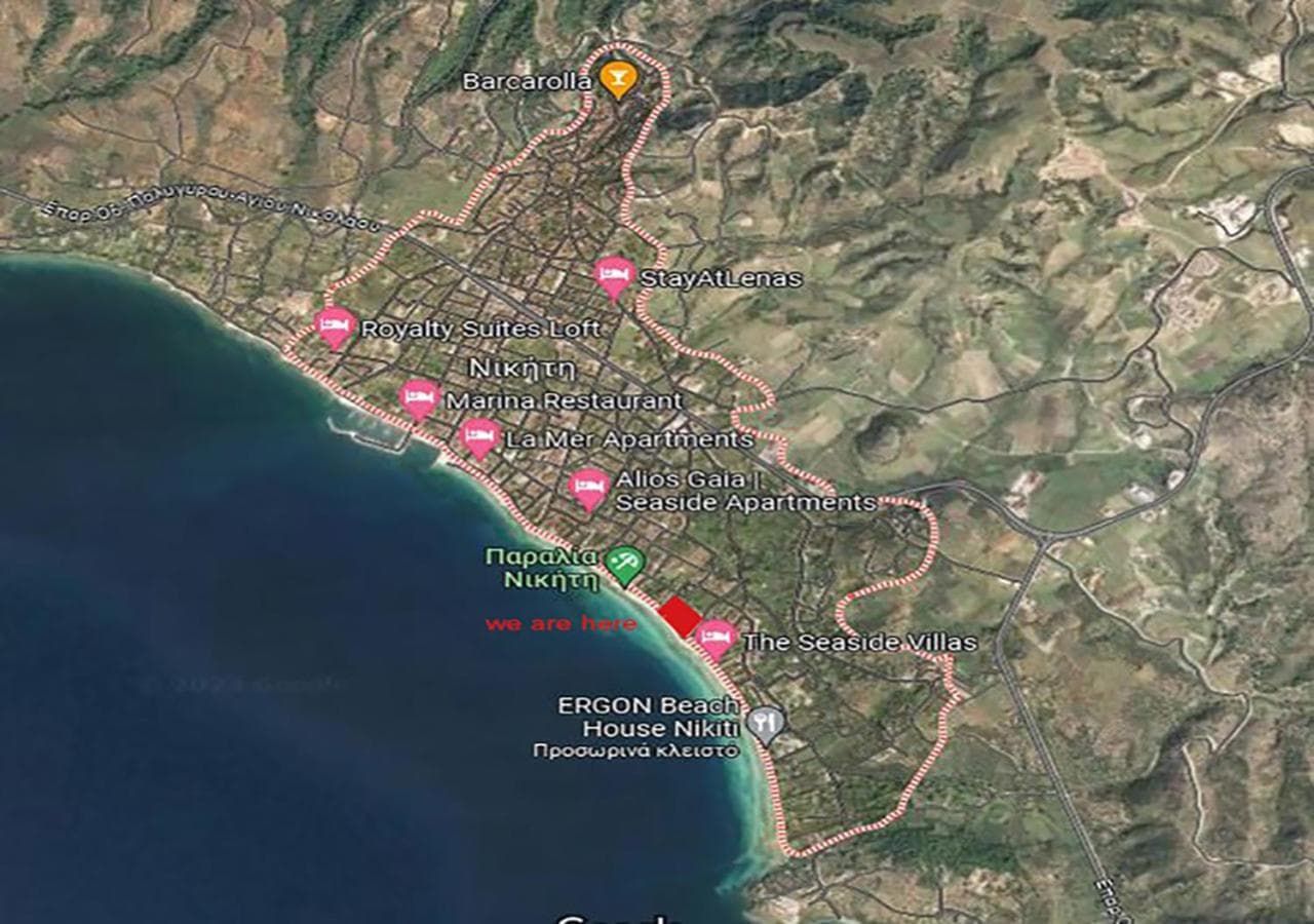 Nikiti Blue house 30m from the beach with sea view photo 5