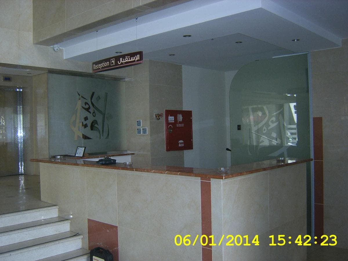 hotel reception