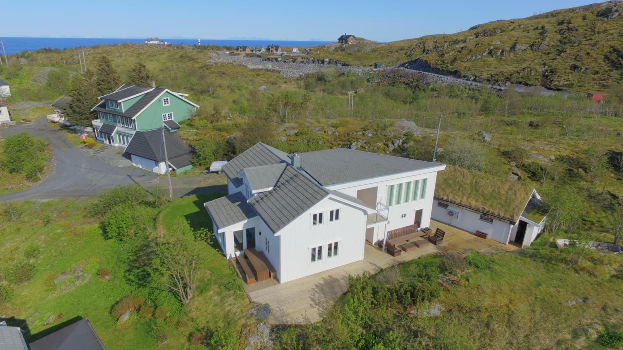 Sørvågen Villa luxury home with sauna