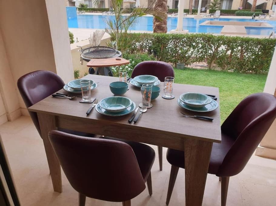 Mangroovy - Delicate 1BR Ground floor by the Pool photo 5