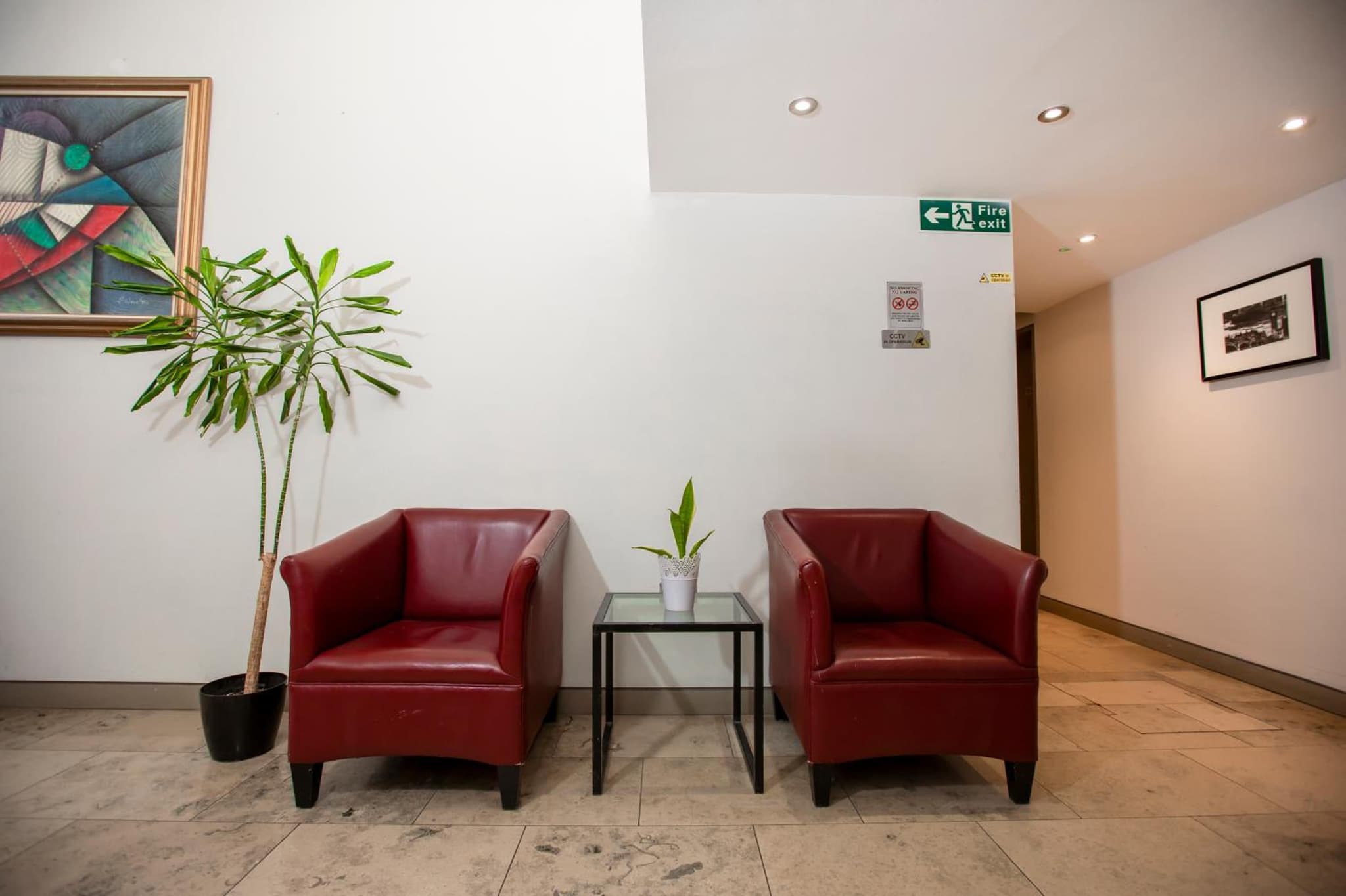 hotel reception