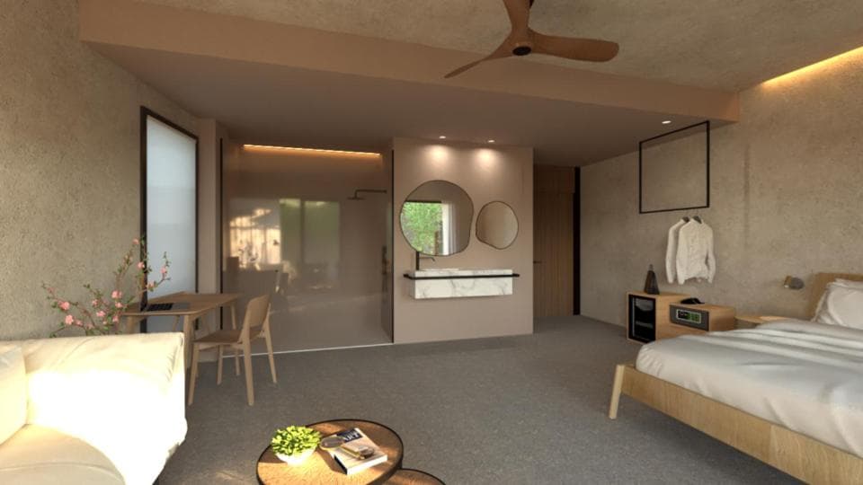 hotel room