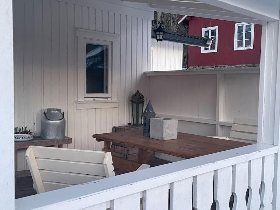 Koselig gammelt hus på gård photo 4