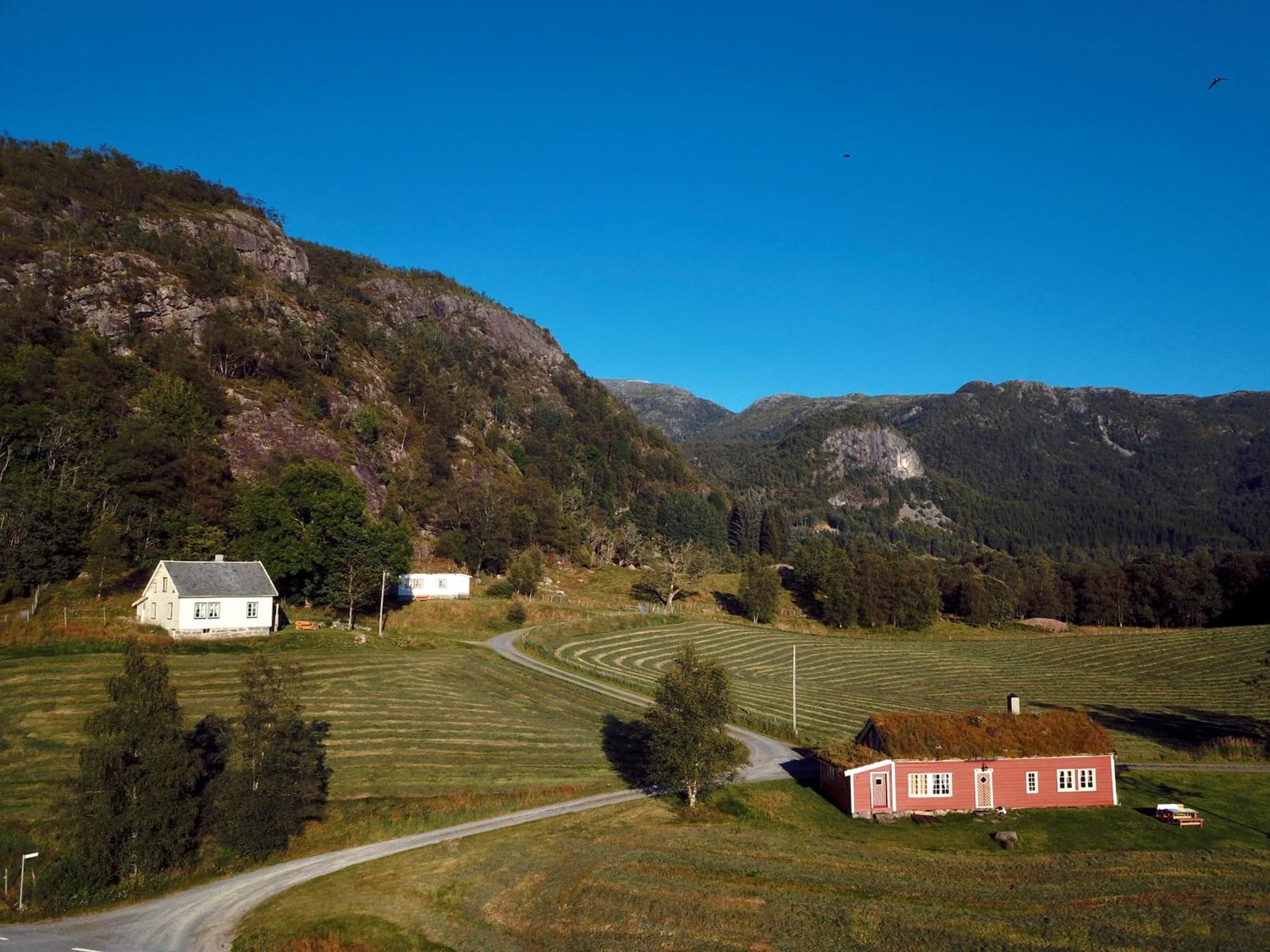 Fossane gard, autentiske gardshus på sauegard