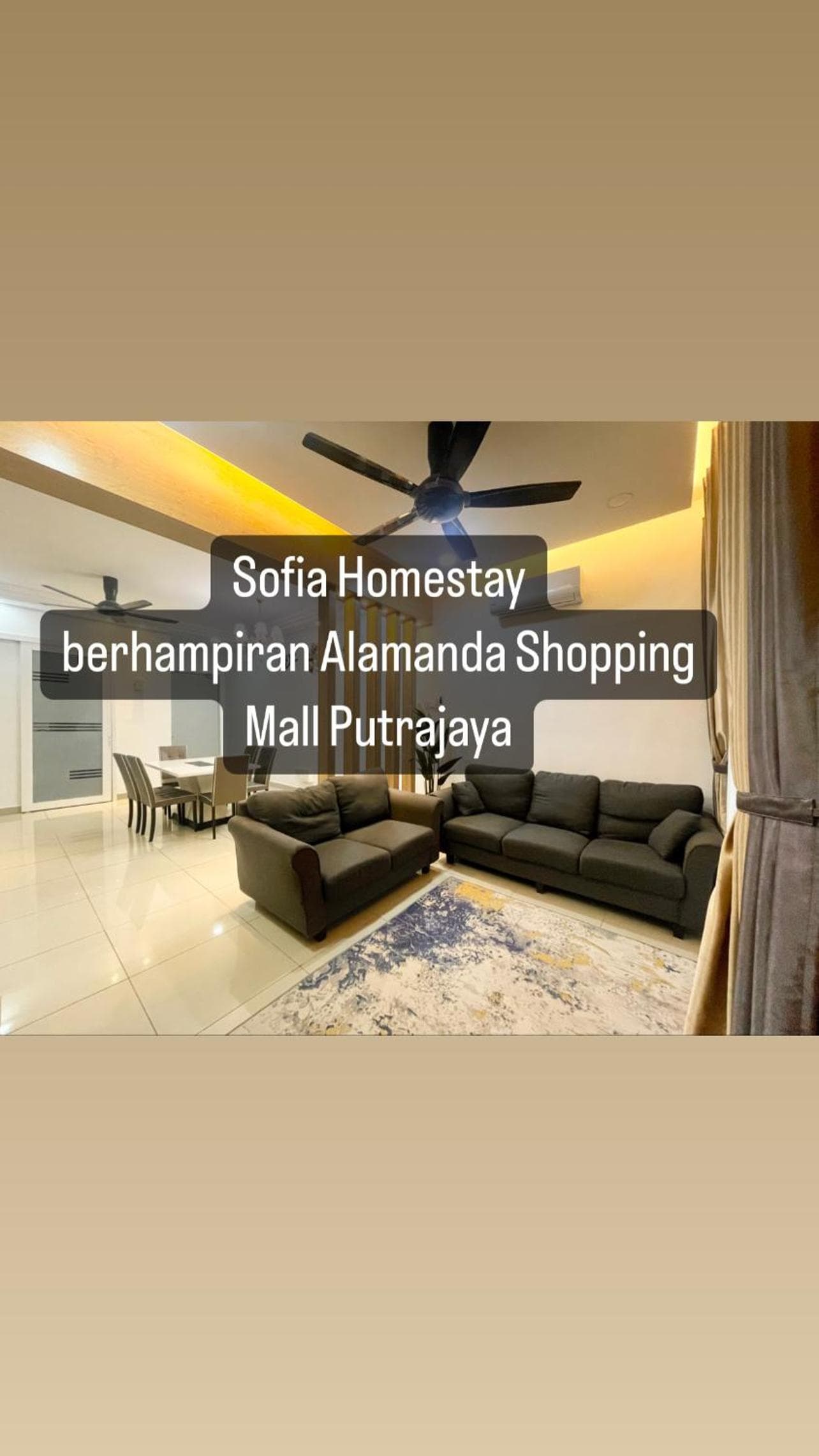 Sofiamuslim Homestay Putrajaya- Near Alamanda Mall & Federal Government Administrative Centre Kompleks ABCDEF