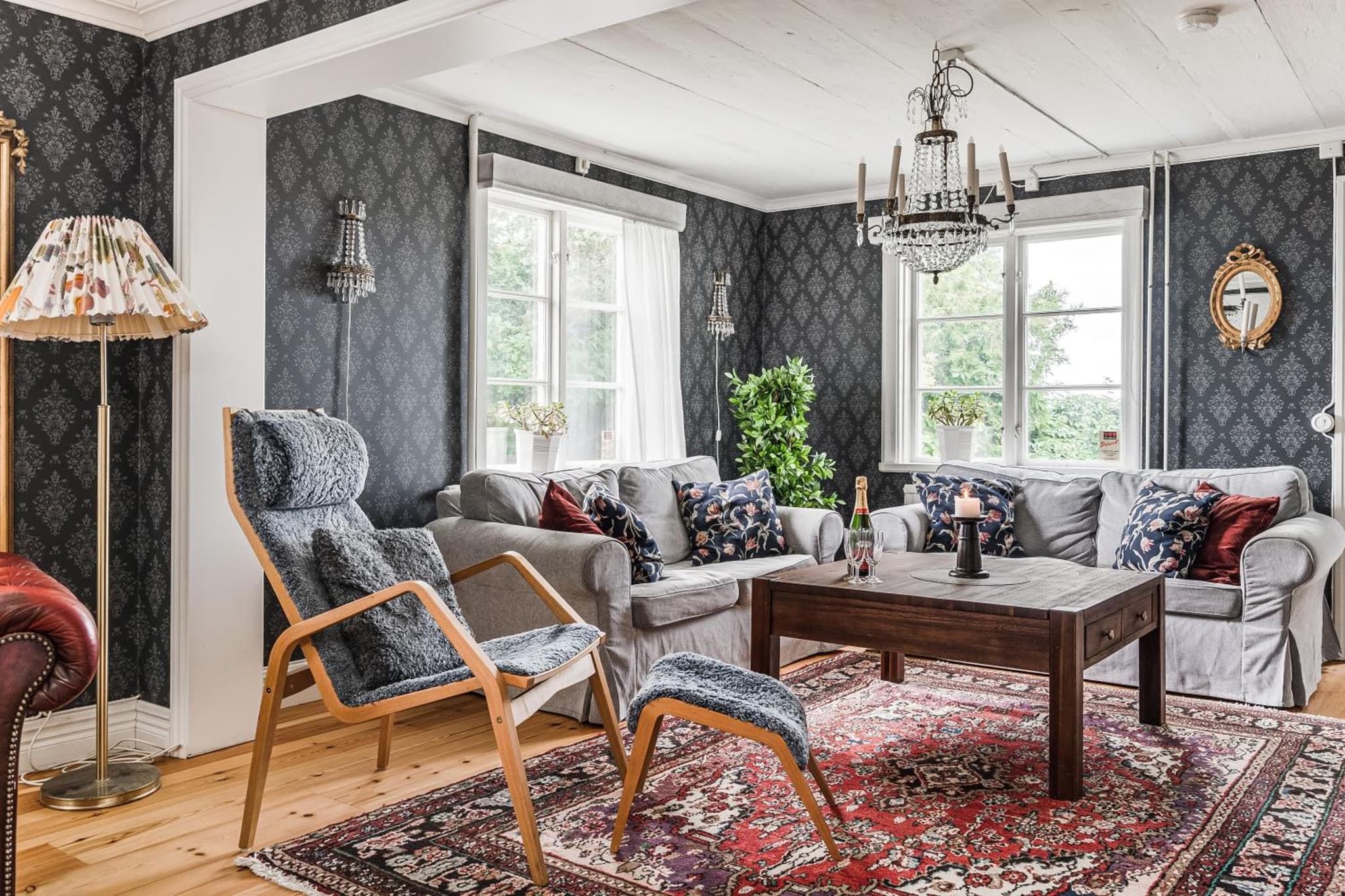 Stubbegården - Unique swedish style with fireplace photo 2