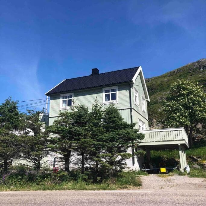 Bjørgheim, vest i Lofoten
