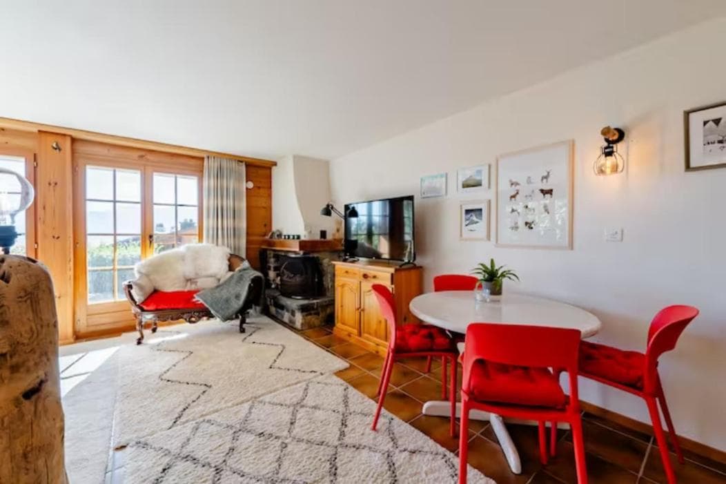 Centered Ski/Swim Ap. w/ private yard & fireplace photo 3