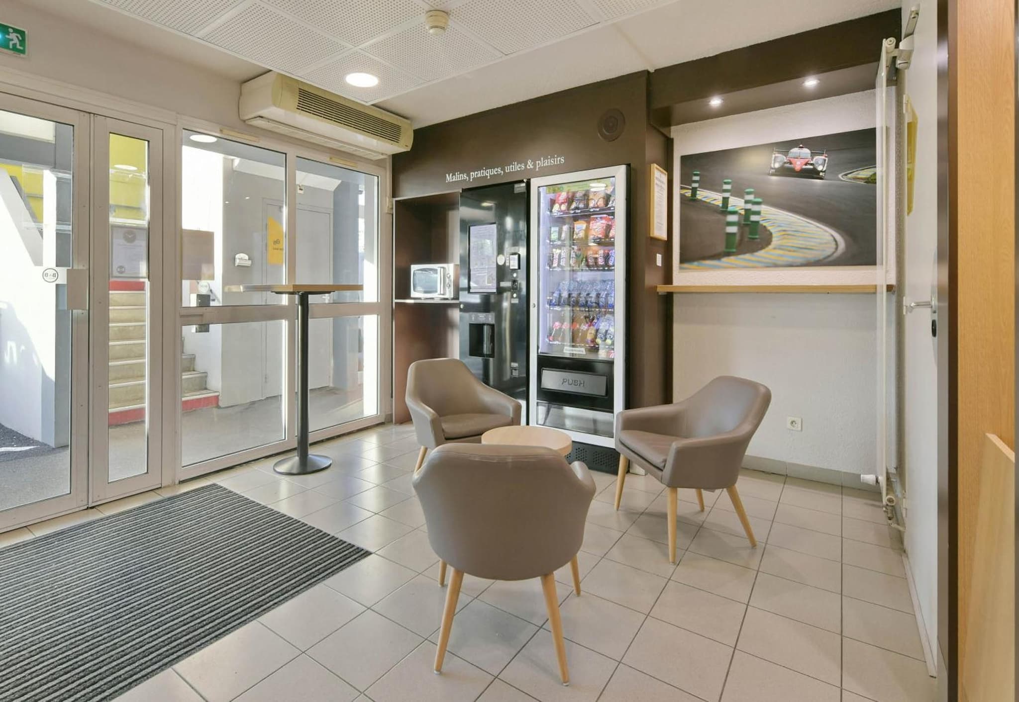 hotel reception