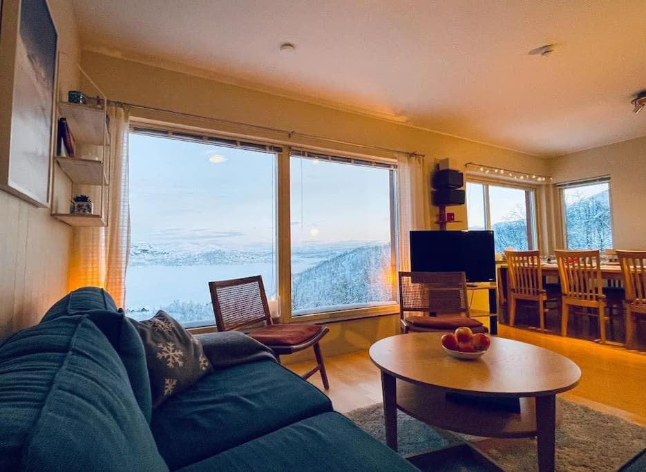 Fjäll-lägenhet med fantastisk utsikt