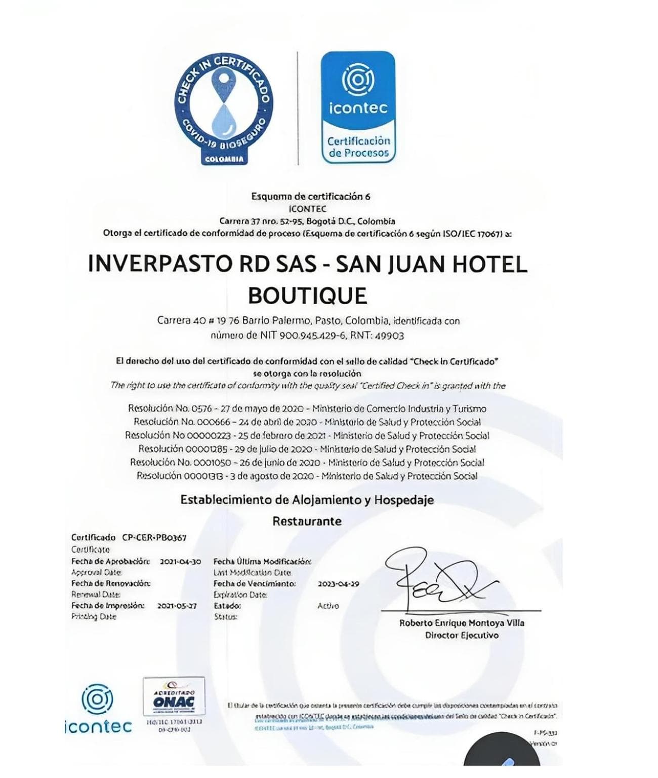 San Juan Hotel Boutique Pasto photo 7