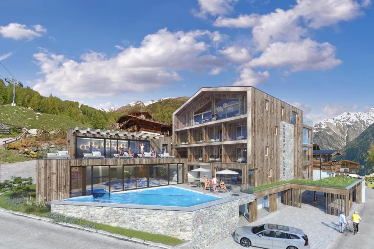 Grünwald Resort Sölden Appartements und Chalets mit Pool