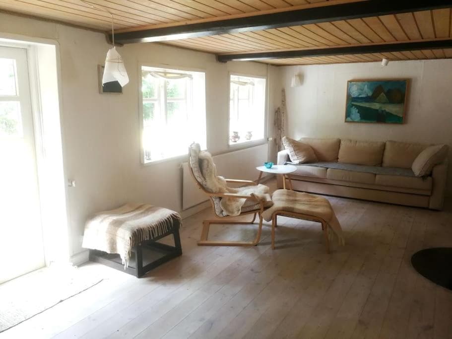 Gemütliches Reetdachhaus mit Kaminofen photo 2
