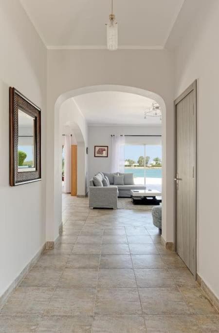 White Villa with open lagoon view photo 2