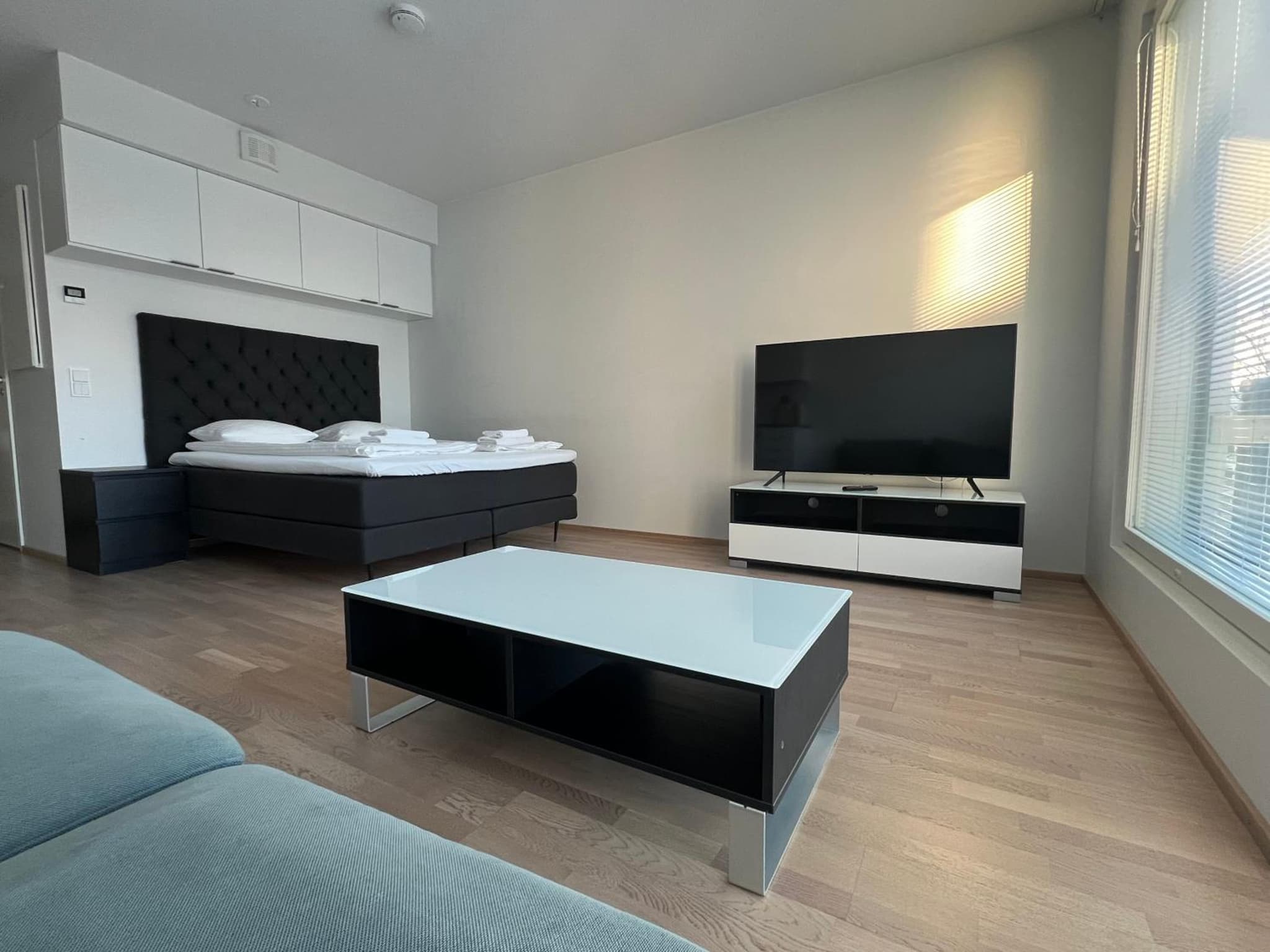 Simple studio for two in Turku Center