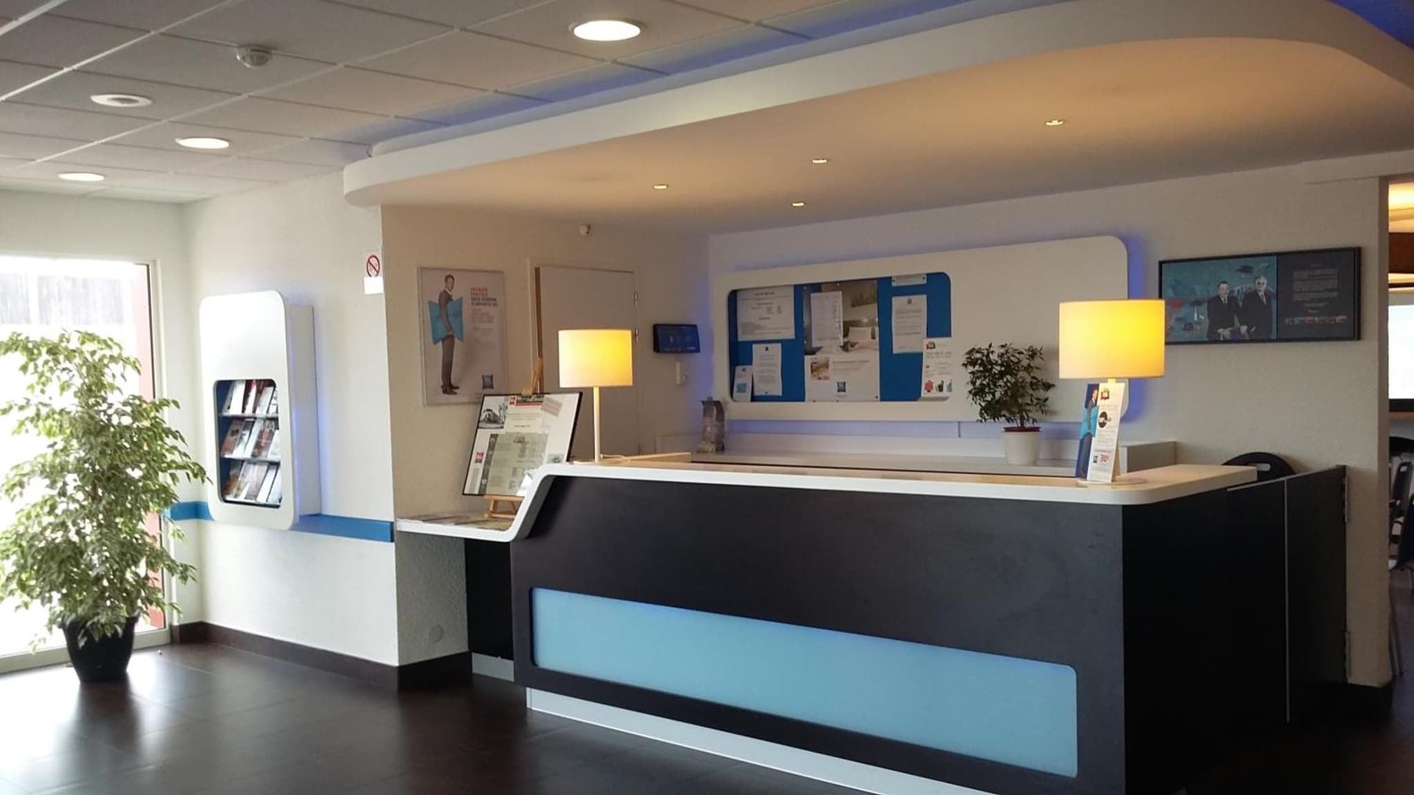 hotel reception