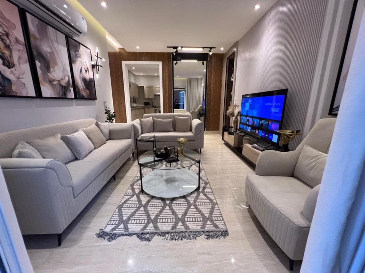 غرفRiyadh almajidiya appartment AlYasmin3 photo 3