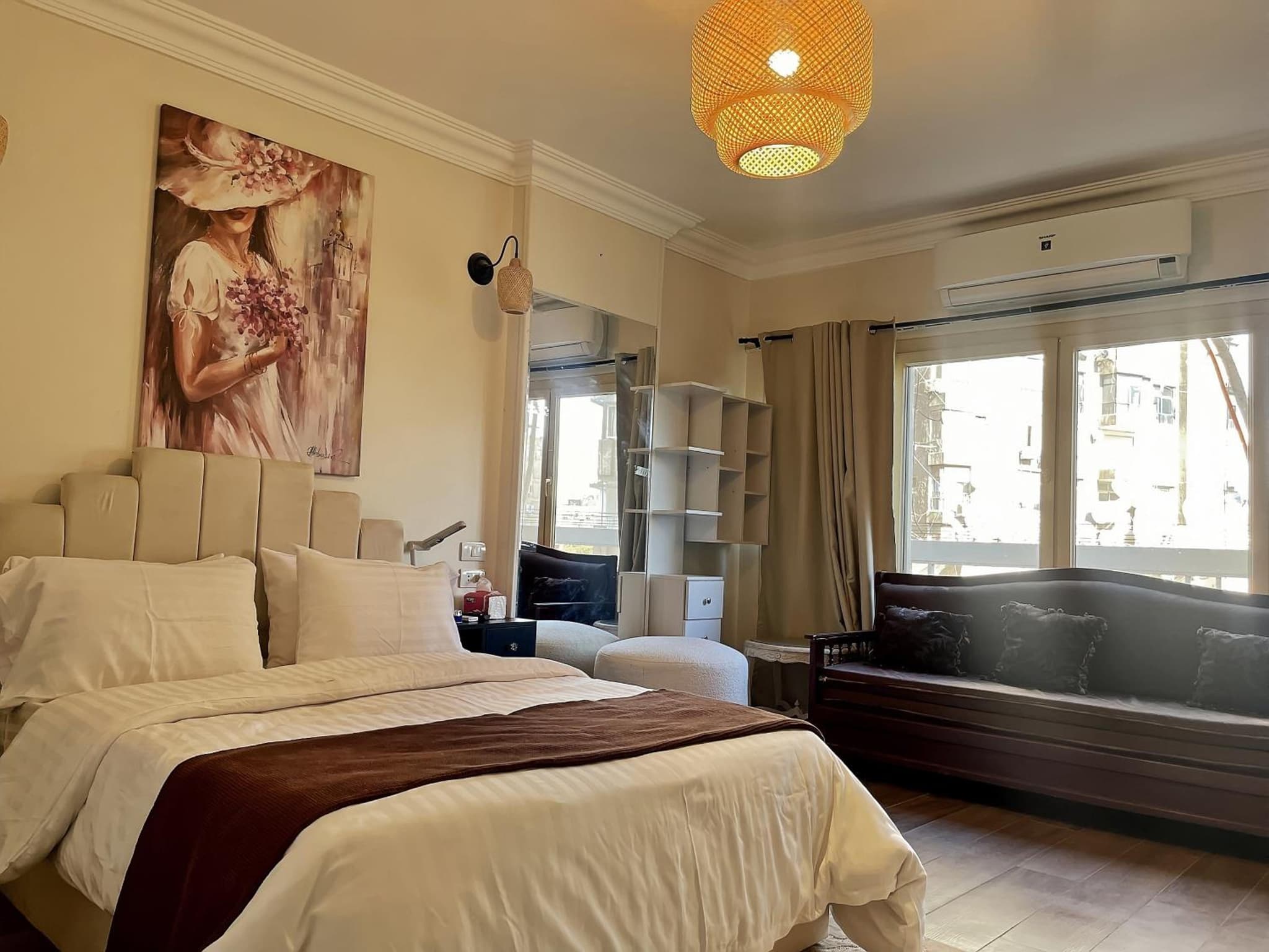 Nile view Zamalek Abuelfeda's Three bedrooms photo 9