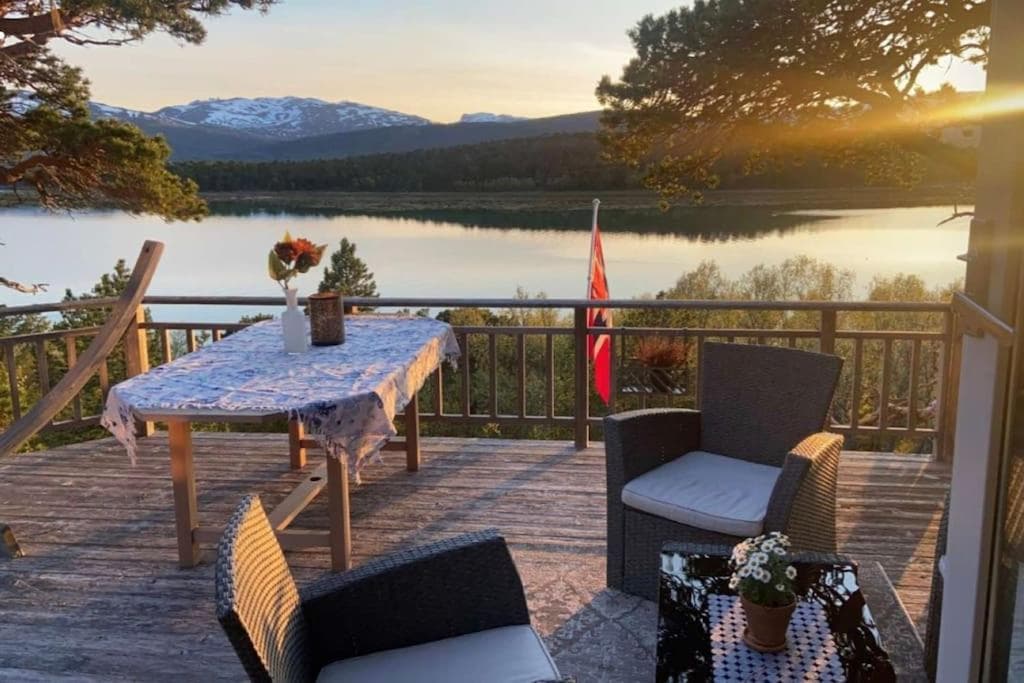 Drømmehytta på Senja