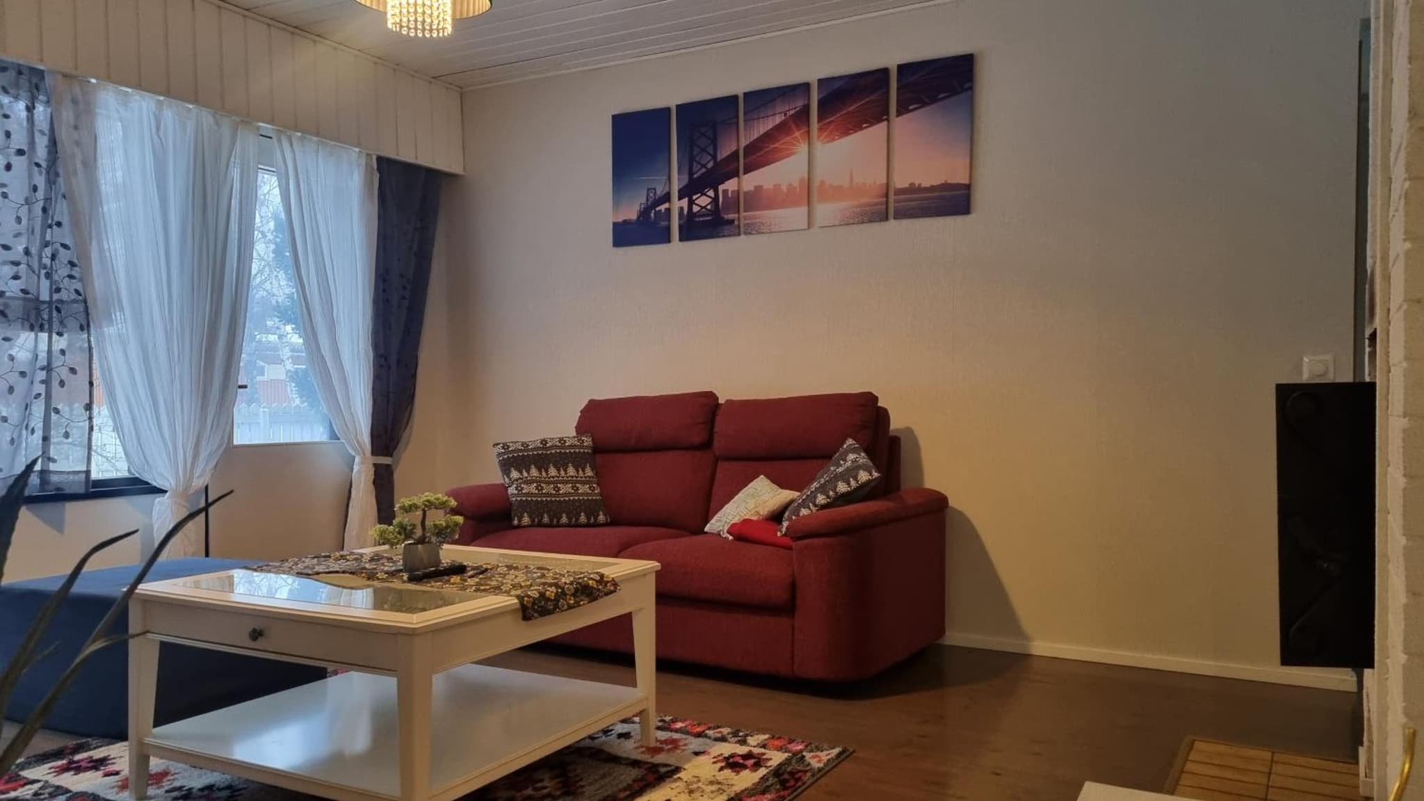 3 bedrooms, sauna and kitchen All house photo 8
