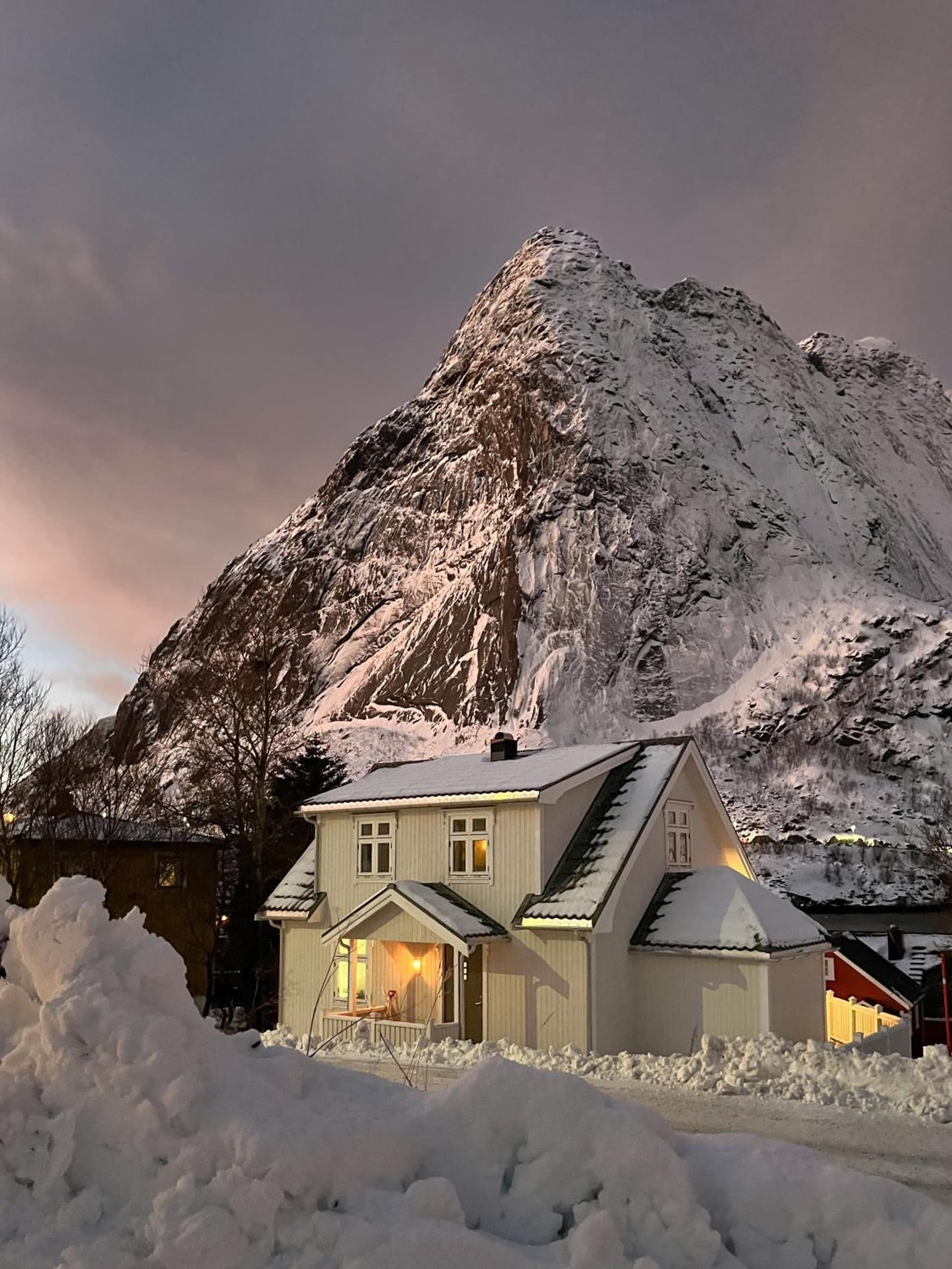 Husly Reine - your home with Reinebringen view