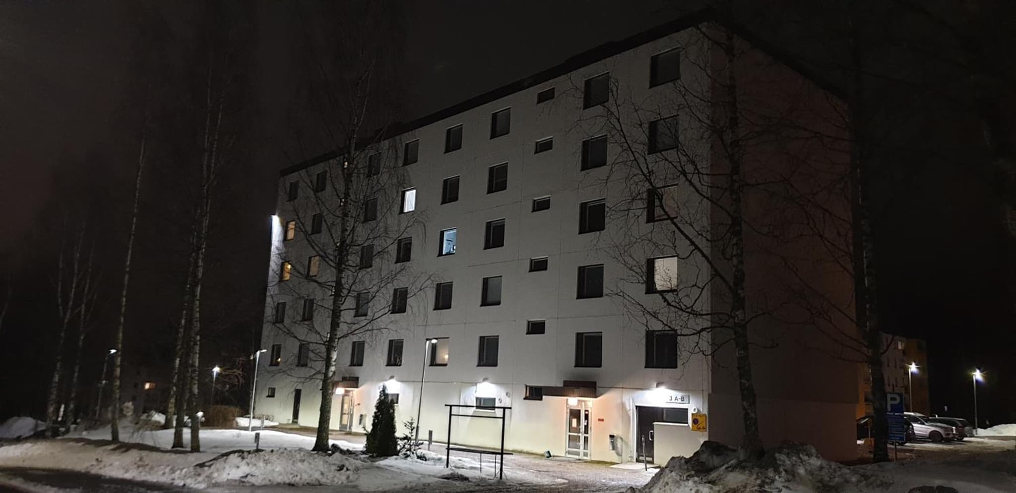 Tilava huoneisto